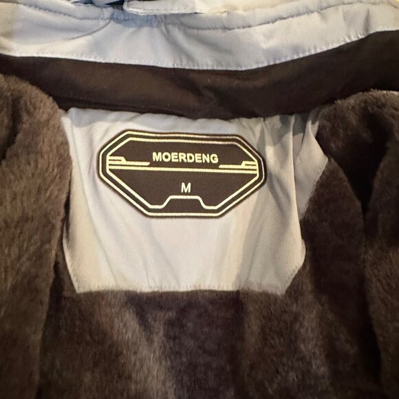 Moerdeng Waterproof Breathable Weather Gear Sports Jacket  Men M Light Blue new - Picture 7 of 9